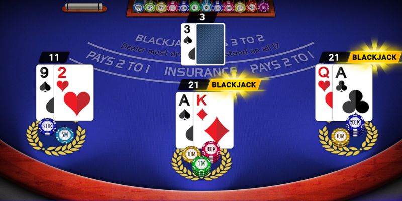 Cách chơi cơ bản dễ hiểu Blackjack online miễn phí