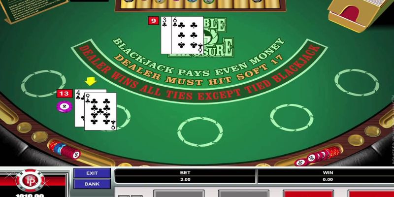 Chế độ chơi thử nghiệm kịch tính Blackjack offline