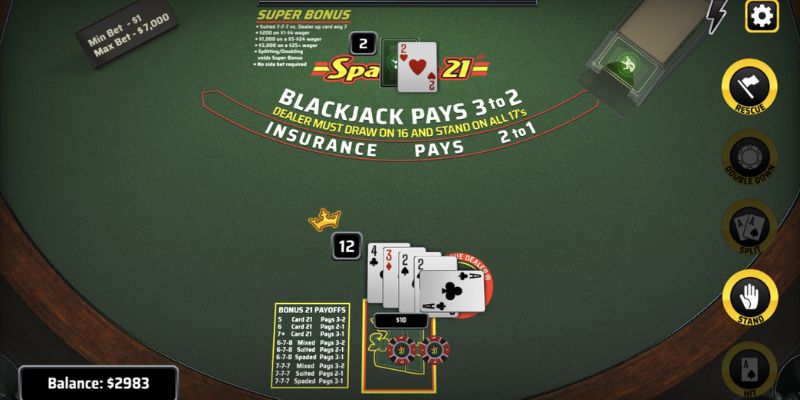 Tổng hợp các thuật ngữ có trong bài Blackjack online